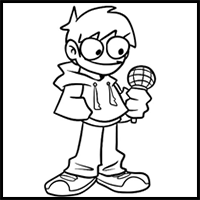 How to draw Edd from Online Vs