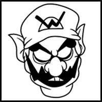 How to draw Wario Apparition