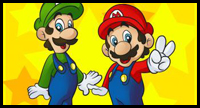 How to Draw Mario Bros