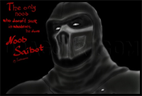How to Draw Noob Saibot
