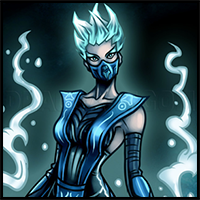How to Draw Frost, Mortal Kombat