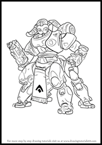 How to Draw Orisa from Overwatch