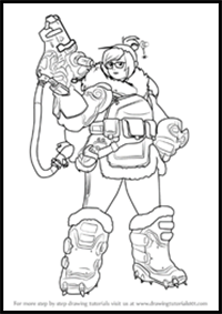 How to Draw Mei from Overwatch