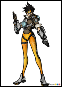How to Draw Tracer, Overwatch
