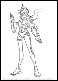 How to Draw Tracer from Overwatch