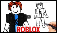 How to Draw Roblox Character (Bacon Boy)