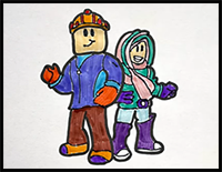 How to Draw Roblox Characters | Fun and Easy Drawing Tutorial for Beginners