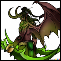 How to Draw Illidan, Warcraft