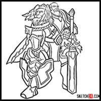 How To Draw Horde, Horde, World Of Warcraft, Step by Step, Drawing Guide,  by Dawn - DragoArt