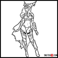 How to Draw Alexstrasza | World of Warcraft