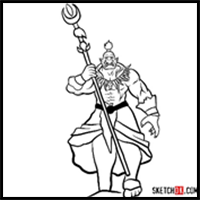 How to Draw Ner'zhul | World of Warcraft