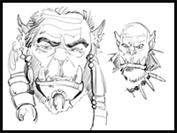 How to Draw Warcraft Characters