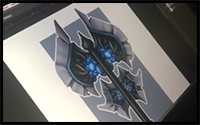 How to Draw World OF Warcraft Weapons! | Concept Art | (Digital Illustration)