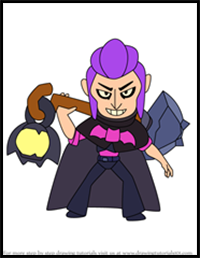 How to Draw Mortis from Brawl Stars