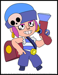 How to Draw Penny from Brawl Stars