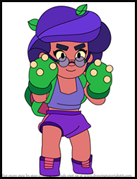 How to Draw Rosa from Brawl Stars