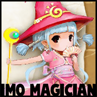 How to draw Imo Magician from World of Magic with easy step by step drawing tutorial