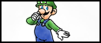 How to Draw Luigi 