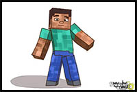 How to Draw Minecraft Characters