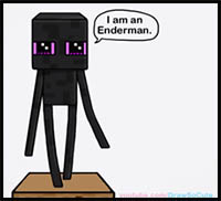 How to Draw Minecraft Enderma