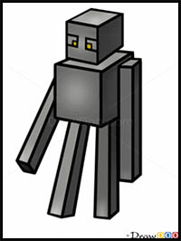 How to Draw an Enderman