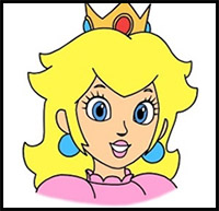 How to Draw Princess Peach