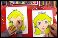 How to Draw Princess Peach