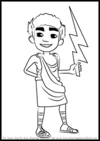 How to Draw Nikos from Subway Surfers