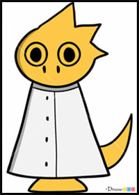 How to Draw Alphys, Undertale