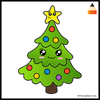 How To Draw How To Draw Christmas Tree - Art Drawing for Kids
