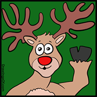 Reindeer Drawing: Cute, Easy Cartoon Instructions