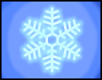 How to Draw Snowflakes