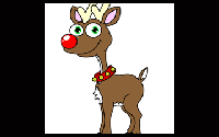 How to Draw a Reindeer, and in this case - Rudolph!