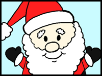Easy to Draw Santa Claus for Kids