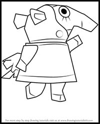 How to Draw Zoe from Animal Crossing