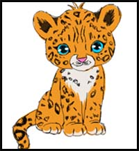 How to Draw Cartoon Cheetahs & Realistic Cheetahs : Drawing Tutorials &  Drawing & How to Draw Cheetahs Drawing Lessons Step by Step Techniques for  Cartoons & Illustrations