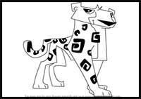 How to Draw Cheetah from Animal Jam