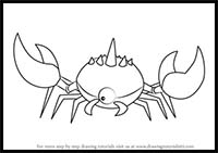 How to Draw Crab Gem Monster from Steven Universe