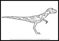 How to Draw Mrs. Lesothosaurus from Dinosaur Train