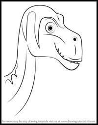 How to Draw Millie Maiasaura from Dinosaur Train