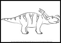 How to Draw Ralph Einiosaurus from Dinosaur Train