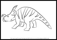 How to Draw Uncle Jack Einiosaurus from Dinosaur Train