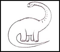 How to Draw a Diplodocus