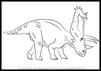 How to Draw a Pentaceratops
