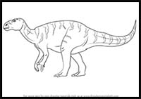 How to Draw an Iguanodon