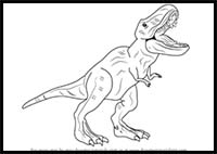 How to Draw a Tyrannosaurus Rex