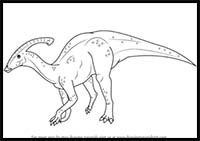 How to Draw a Hadrosaurid