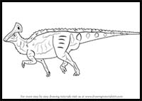 How to Draw a Hadrosaur