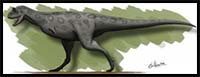 How to Draw a Carnotaurus Dinosaur