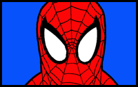 How to Draw Spiderman with Easy Step by Step Drawing Lesson 